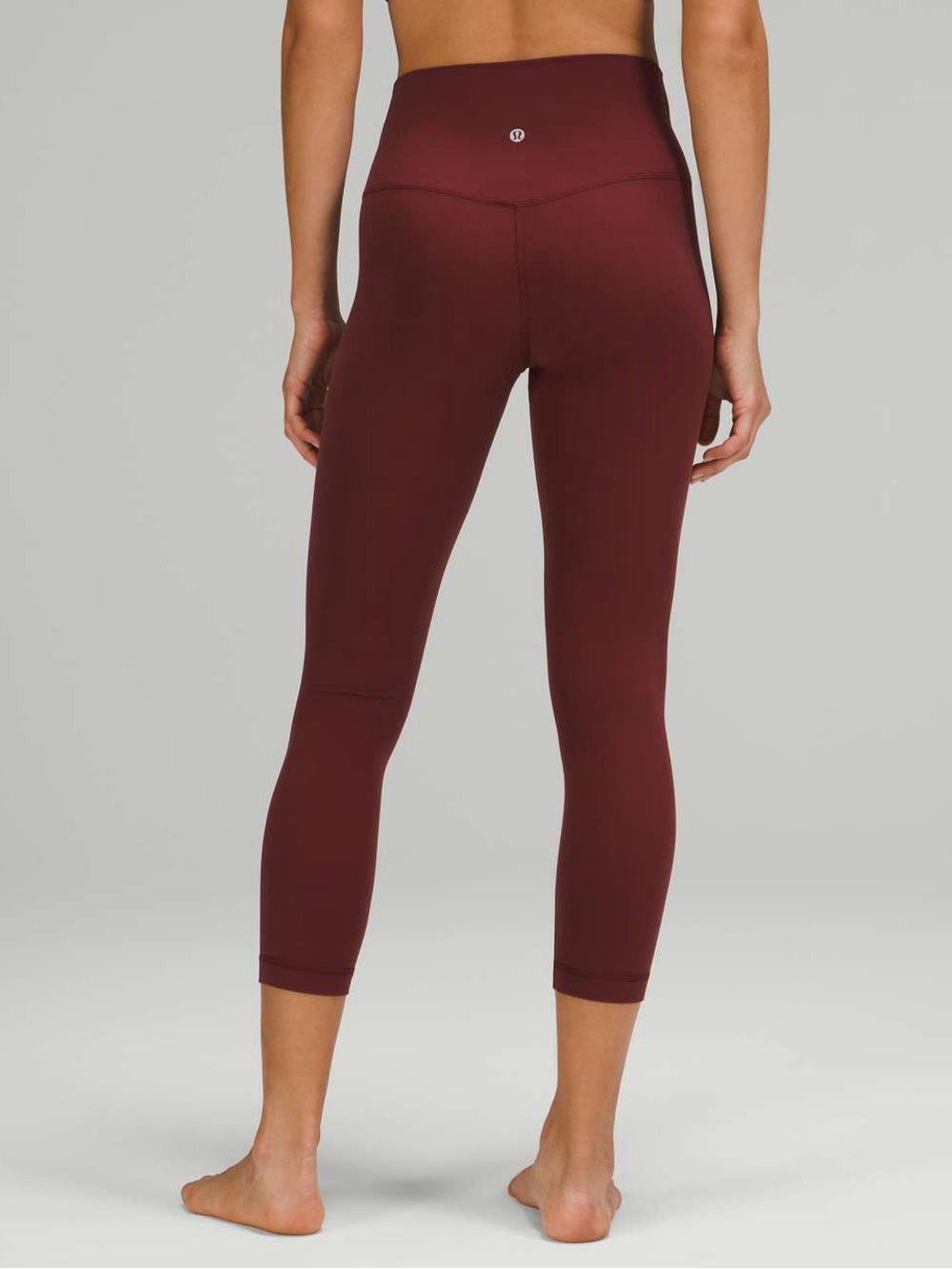 Lululemon Align High-Rise Crop 23” - Red Merlot Size 4